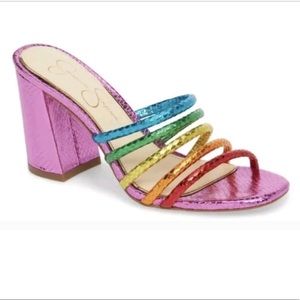 Jessica Simpson  NWOT 🌈 block heel
